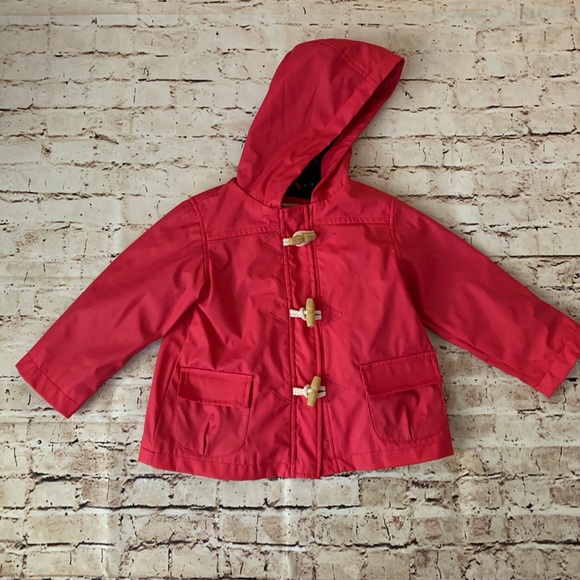 Other - Toddler 2/3 year pink-red rain jacket
